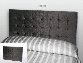 CABECERO CAMA SIMIL ANTE NEGRO