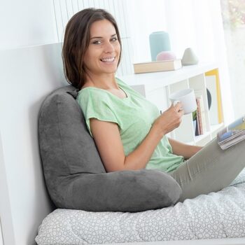 ALMOHADA DE LECTURA CON APOYABRAZOS