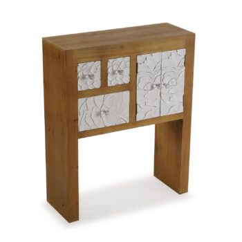 RECIBIDOR MADERA 3 CAJONES