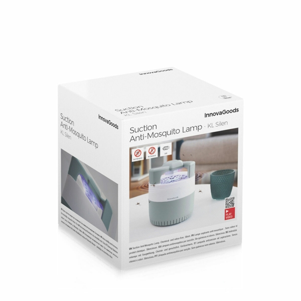 LÁMPARA ANTIMOSQUITOS POR SUCCIÓN KL SILEN INNOVAGOODS
