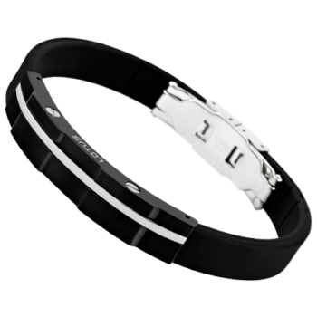 PULSERA CAUCHO LOTUS