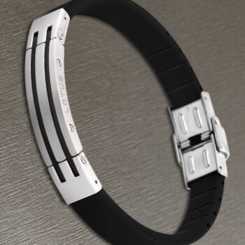 PULSERA CAUCHO LOTUS