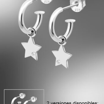 PENDINETES PLATA LOTUS