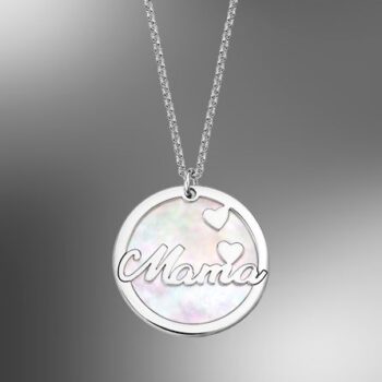 COLGANTE PLATA LOTUS