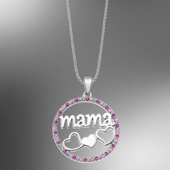 COLGANTE PLATA LOTUS