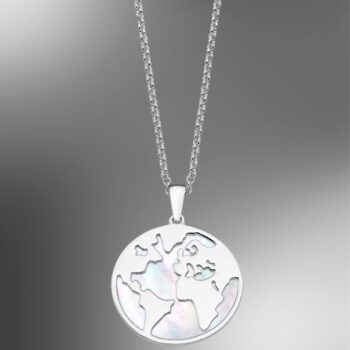 COLGANTE PLATA LOTUS