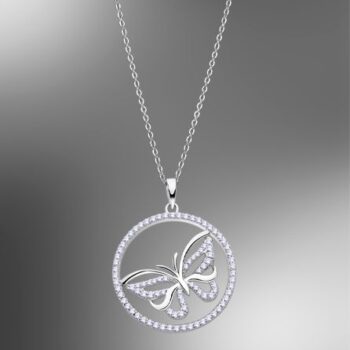 COLGANTE PLATA LOTUS