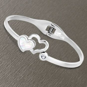 PULSERA LOTUS ACERO