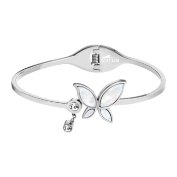PULSERA LOTUS ACERO