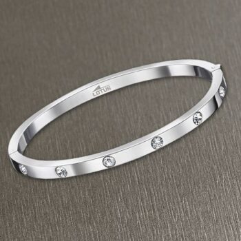 PULSERA LOTUS ACERO