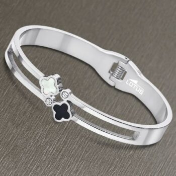 PULSERA LOTUS ACERO