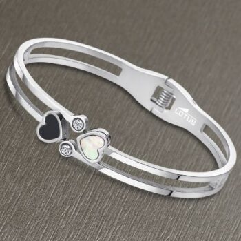 PULSERA LOTUS ACERO