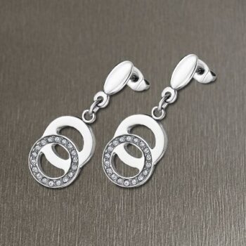 PENDIENTES LOTUS ACERO