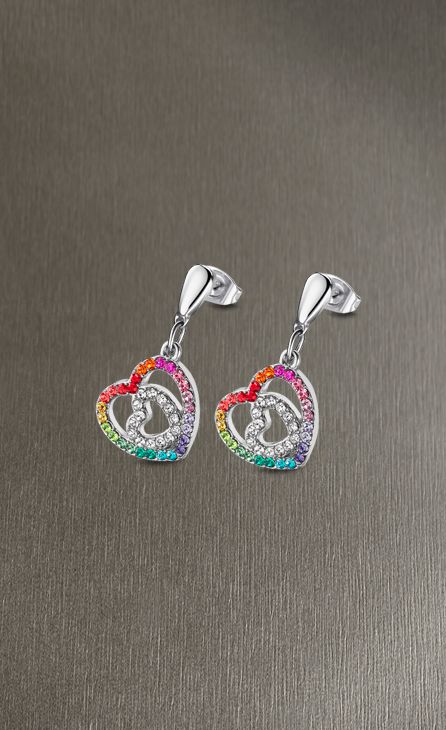 PENDIENTES LOTUS ACERO