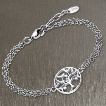 PULSERA LOTUS ACERO