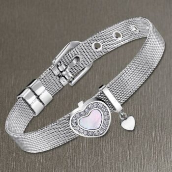 PULSERA LOTUS ACERO