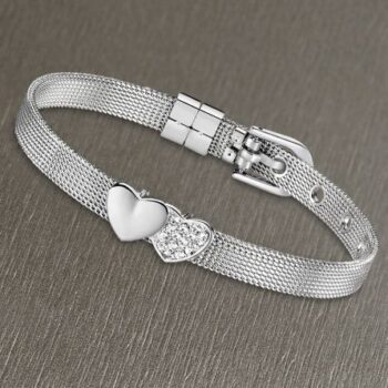 PULSERA LOTUS ACERO