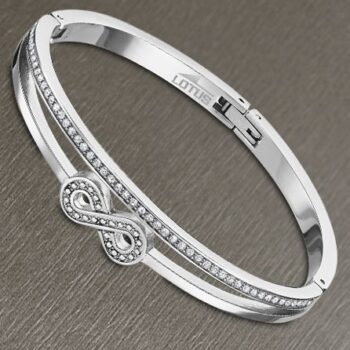PULSERA LOTUS ACERO