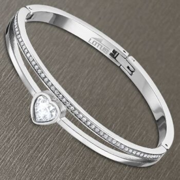 PULSERA LOTUS ACERO