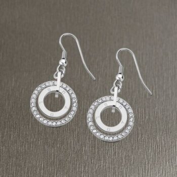 PENDIENTES LOTUS ACERO