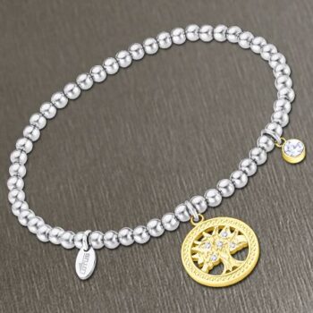 PULSERA LOTUS ACERO