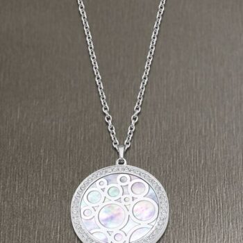 COLGANTE LOTUS ACERO