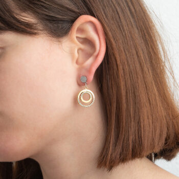 MODELO PENDIENTES LOTUS ACERO