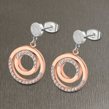 PENDIENTES LOTUS ACERO