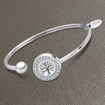 PULSERA LOTUS ACERO