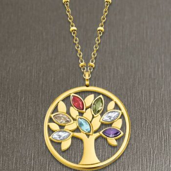 COLGANTE LOTUS ACERO