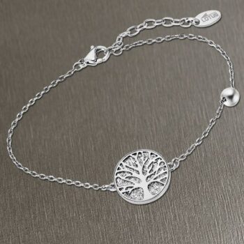 PULSERA LOTUS ACERO