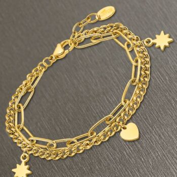 PULSERA LOTUS ACERO
