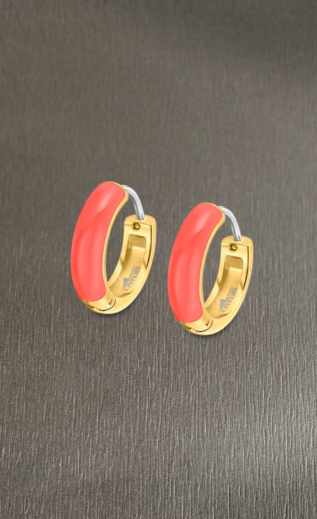 PENDIENTES LOTUS ACERO