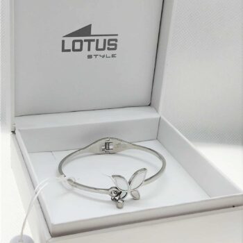 MODELO PULSERA MARIPOSA LOTUS ACERO