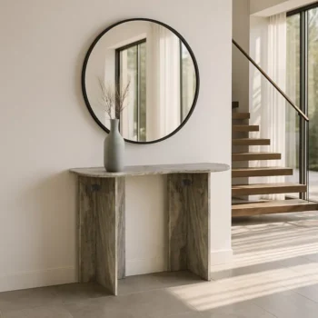 CONSOLA MÁRMOL SALÓN 100 X 35 X 71 CM