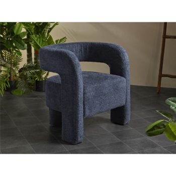 BUTACA RIZO SUAVE AZUL