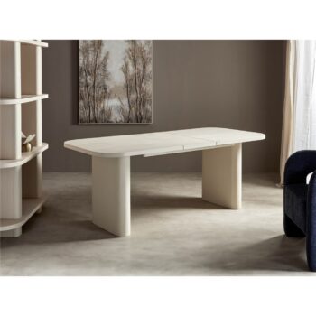 MESA COMEDOR EXTEN. ARES MANGO 160(200)X90X76 CMS.