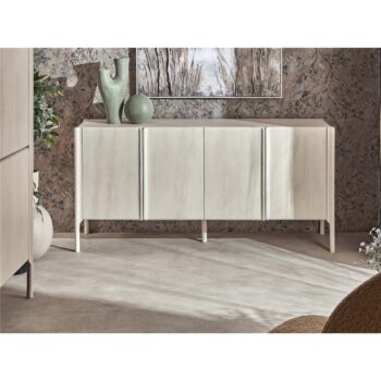 BUFFET 4P. ARES MANGO BLANCO 170X45X80 CMS.